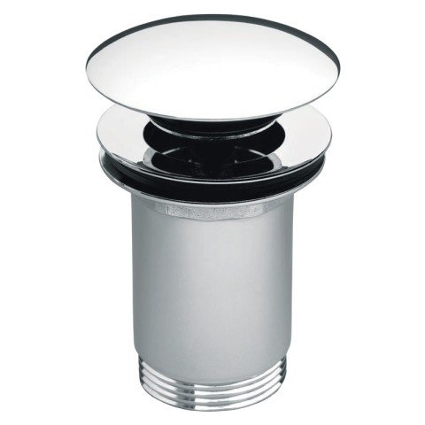 Ventil lavoar Ferro S285, click clack, alama, crom, diametru 1 1/4