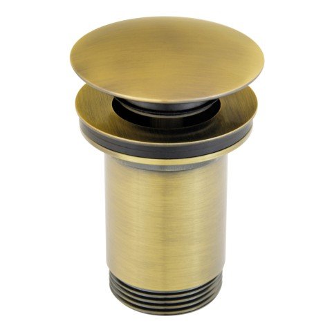 Ventil lavoar Ferro S285BR , alama, auriu, 1 1/4"