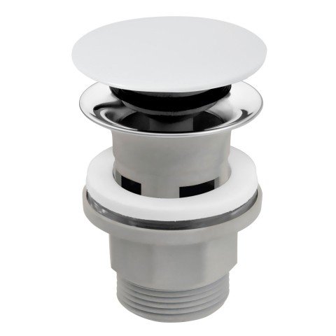 Ventil lavoar Ferro S288PPC , ceramic, ppr, argintiu,1 1/4”