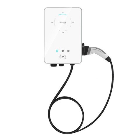 Statie incarcare auto SolaX X3-EVC-22K (PXH), trifazata, 22 kW, 32 A, conexiune cablu 6.5 m cu stecker