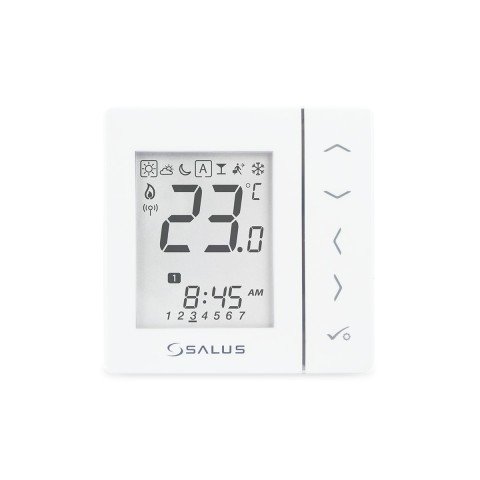 Termostat ambient Salus VS20WRF fara fir, programabil, 5 ani garantie
