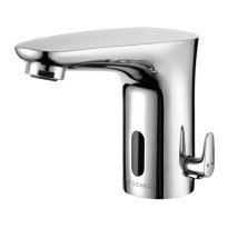 Baterie lavoar cu senzor si mixer SCHELL MODUS E HD-M cromat, alimentare cu baterii 6V