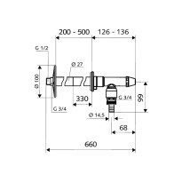 Robinet antiinghet Schell Polar II 1/2 DN15 cu dispozitiv anti-vacum