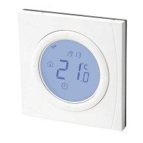 Termostat de ambient Danfoss BasicPLus2 WT-P cu fir, programabil, incastrat in perete
