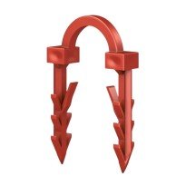 Set 400 agrafe lungi 3D pentru fixarea tevilor Purmo Pex 14 - 20 mm