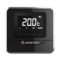 Termostat programabil cu fir negru Ariston CUBE