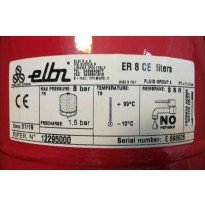 Vas expansiune termosemineu Ferroli BioPellet PRO 18, 24, 30, Salerno Pellet 24, 30 - 8 litri
