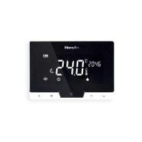 Termostat ambiental Homplex DG19, fara fir, programabil, control prin internet, negru