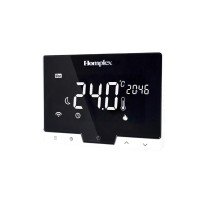 Termostat ambiental Homplex DG19, fara fir, programabil, control prin internet, negru