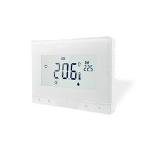 Termostat ambiental Homplex DG19, fara fir, programabil, control prin internet, alb
