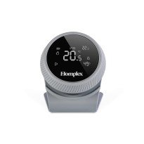Termostat ambiental Homplex NX1, fara fir, programabil, control prin internet, gri, 5 ani garantie