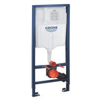 Rezervor cu cadru incastrat pentru WC Grohe Rapid SL cu înălțime de 1.13m, sistemul de prindere nu este inclus