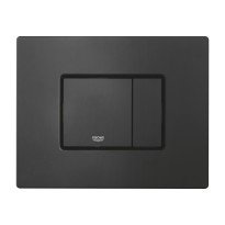 Clapeta de actionare WC Grohe Skate Cosmopolitan negru mat cu dubla comanda pentru rezervor incastrat