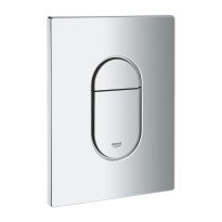 Clapeta de actionare WC Grohe Arena Cosmopolitan cromat cu dubla comanda pentru rezervor incastrat