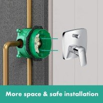 Corp incastrat Hansgrohe IBox universal pentru baterii ingropate