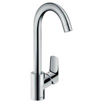 Baterie bucatarie Hansgrohe Logis 260 crom lucios