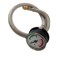 Manometru centrală termică Viessmann Vitodens 200-W 0-6bar cu furtun flexibil
