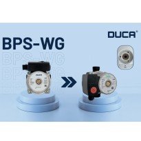 Motor pompa Duca BPS-WG 15-50, 3 trepte de putere, rotor lat, inlocuitoare pentru Wilo, sens rotire de la stanga la dreapta