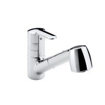 Baterie bucatarie Roca Victoria cu dus extractabil si functie de pulverizare pentru clatire A5A8125C00