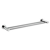 Suport prosop baie dublu Ferro Smile 600 mm crom