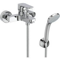 Baterie cada - dus Ideal Standard Ceraplan III B0719AA cu para, furtun si agatatoare de dus