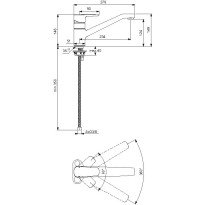 Baterie bucatarie Ideal Standard Ceraplan III B0722AA