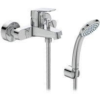 Baterie cada - dus Ideal Standard Ceraflex B1722AA cu para, furtun si agatatoare de dus