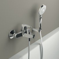 Baterie cada - dus Ideal Standard Cerafine D BC692AA crom de perete
