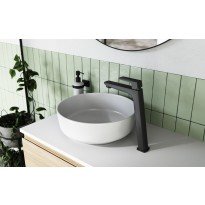 Baterie lavoar inalta Ferro Vitto Verdeline, negru mat BVI2LVLBL
