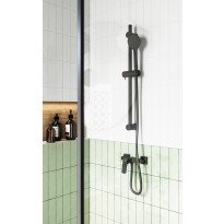 Baterie dus Ferro Verdeline de perete, negru mat BVI7VLBL