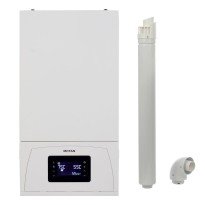 Centrala termica in condensare Motan Condens 100 CH1 20 fara preparare ACM cu vana si kit evacuare incluse