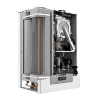Centrala termica in condensare Ariston Clas B One WIFI 24 kW cu boiler incorporat 40 litri, 3 ani garantie, kit evacuare inclus