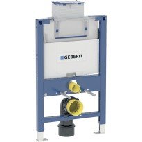 Rezervor incastrat Geberit Duofix pentru vas WC suspendat, 82 cm, cu rezervor încastrat Omega 12 cm