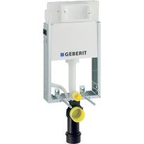 Rezervor incastrat Geberit Delta cu cadru Kombifix Basic pentru wc suspendat 108 cm