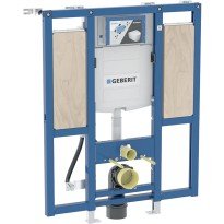 Rezervor Geberit Duofix pentru vas WC suspendat, 112 cm, cu rezervor încastrat Sigma 12 cm, cu acces liber, pentru mânere de sprijin şi de susţinere