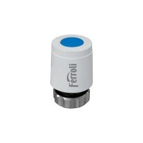 Actuator electric Ferroli FER 730 normal inchis 230V pentru distribuitoare de incalzire in pardoseala