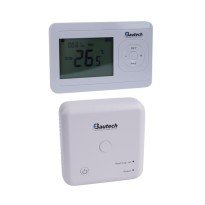 Termostat de ambient fara fir WIFI Bautech I-7WD smart programabil