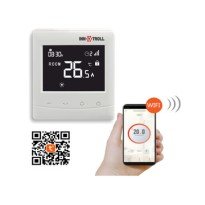 Termostat electronic programabil INNOTROLL HT WIFI cu fir, alb, montaj in doza