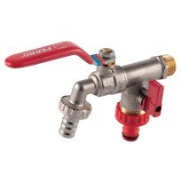 Robinet apa cu bila Ferro F-Comfort G1/2 dublu serviciu, cu doua iesiri KCD1