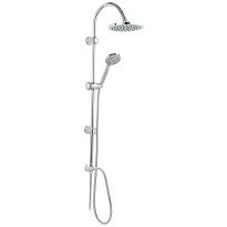 Set de dus dual Ferro Rondo crom fara baterie
