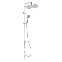 Set de dus dual Ferro Wizard Square Pro crom fara baterie