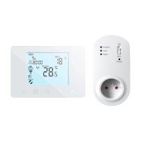 Termostat de ambient AURATON ORION 230V SET fara fir, programabil, control prin internet Tuya Smart