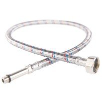 Racord flexibil apa monocomanda capat lung Ferro 3/8"-50CM