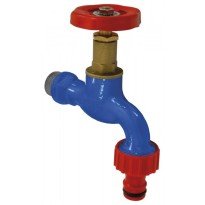Robinet dublu servici Ferro 1/2 pentru apa cu ventil ZGC01