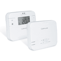Termostat ambient Salus RT510RF+ fara fir, programabil, 5 ani garantie