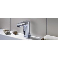 Baterie lavoar cu senzor SCHELL CELIS E HD-K cromat, alimentare cu baterii 9V