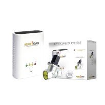 Detector gaz cu electrovana 1" Sicurgas