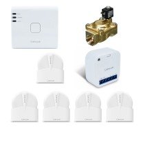 Sistem Smart Home anti-inundatie Salus, 5 zone monitorizate, control prin internet, 5 ani garantie