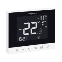 Termostat ambient Viessmann Vitotrol 100-E fara fir, programabil, modulant