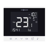 Termostat ambient Viessmann Vitotrol 100-E fara fir, programabil, modulant